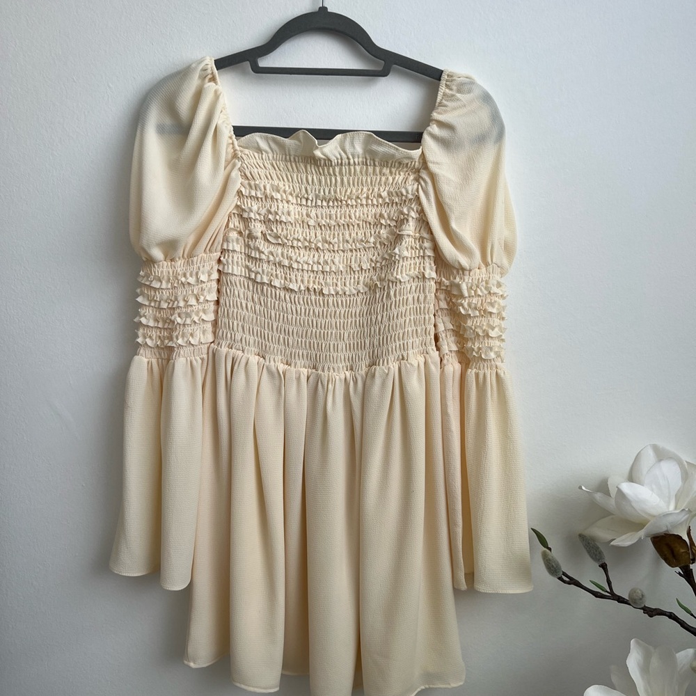 PRINCESS CREAM DRESS - Picture 2 of 4